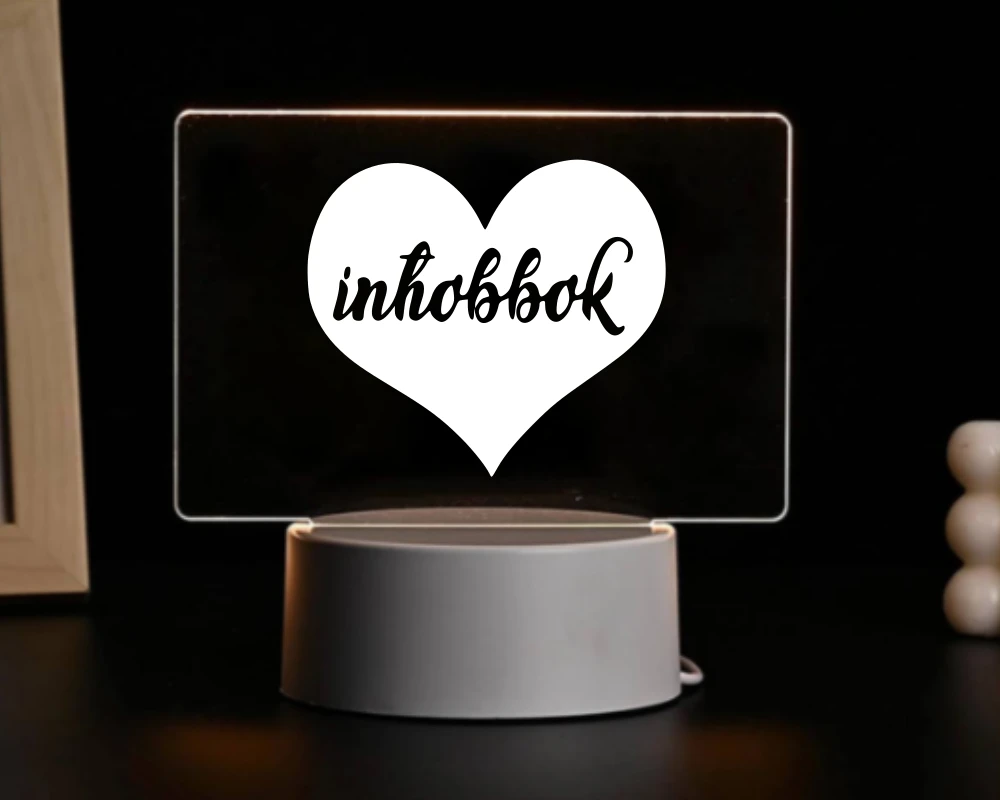 Inħobbok Acrylic LED Lamp Inħobbok Acrylic LED Lamp