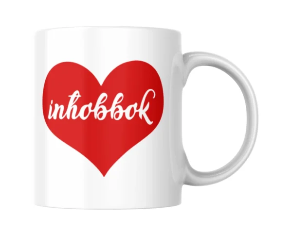 Inhobbok Ceramic White Mug