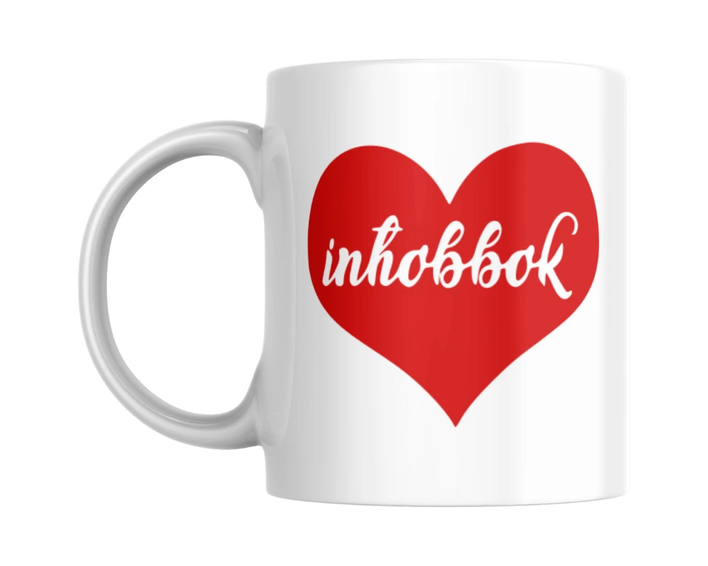 Inhobbok Ceramic White Mug Inhobbok Ceramic White Mug