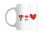Me And You Puzzle Our Love Story Is My Favourite Ceramic White Mug