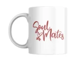 Soul Mates Ceramic White Mug