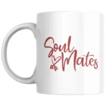Soul Mates Ceramic White Mug