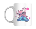 Stitch And Angel Love Mug