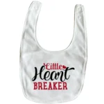 Little Heart Breaker Baby Bib