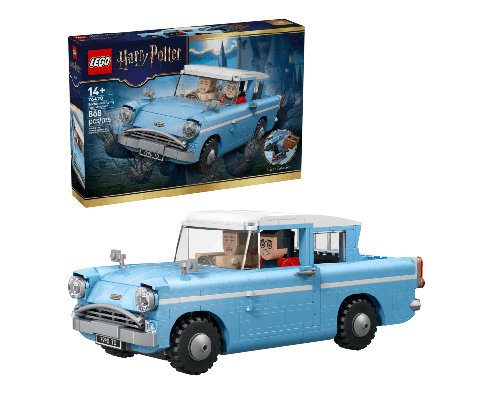 lego 76470 front LEGO® 76470 Enchanted Flying Ford Anglia™ - Image 1