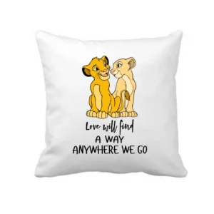 Love Will Find a Way Cushion Cover
