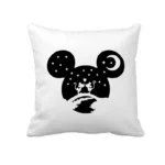 Mickey Ears Love Silhouette Cushion Cover