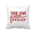 True Love Lasts Forever Cushion Cover