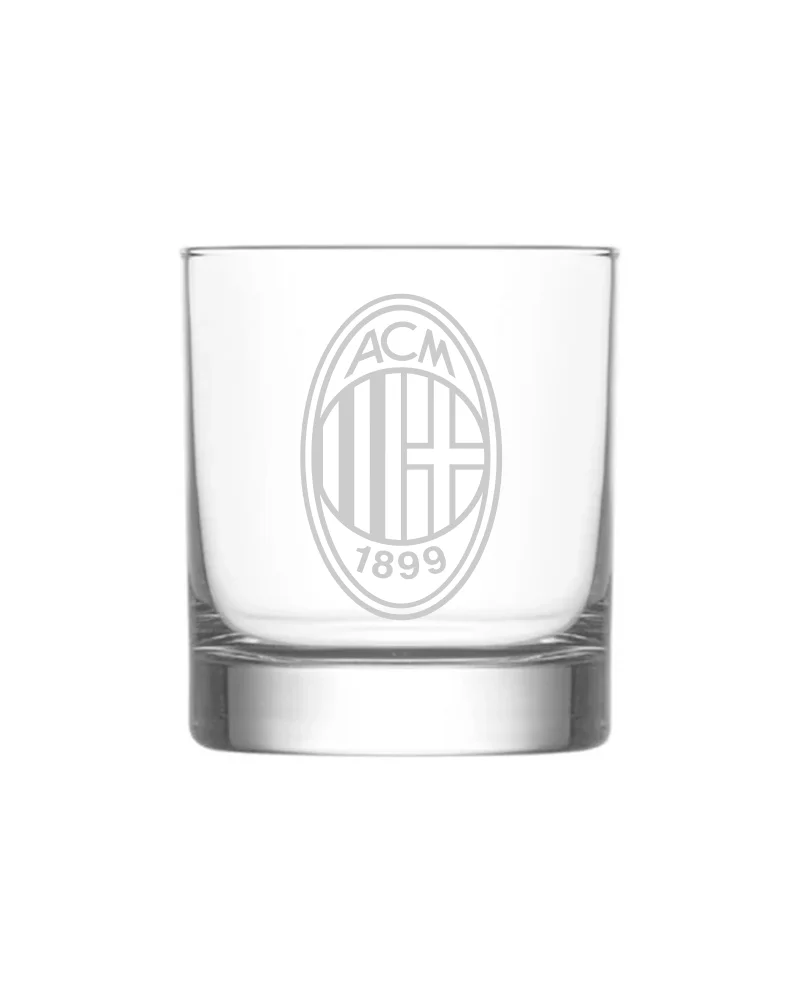 ac milan_whiskey AC Milan Whiskey Glass - Image 1