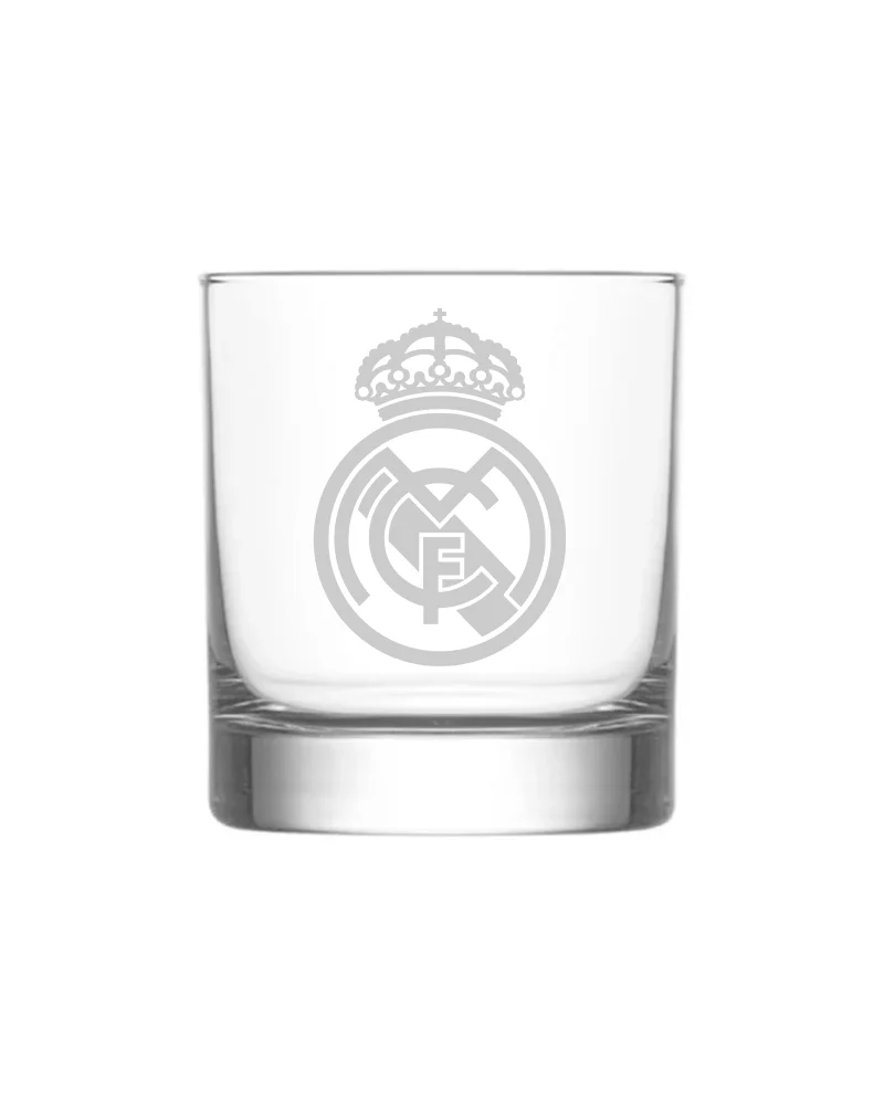 real_whiskey Real Madrid Whiskey Glass - Image 1