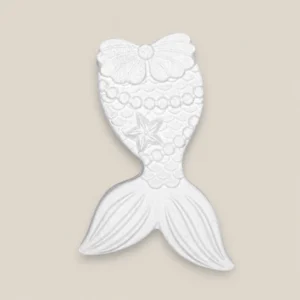 Mermaid Tail Plaster Figure