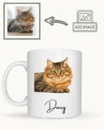 Personalised Pet Mug with pet design and name