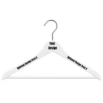 Personalised Wedding Hanger in white wood