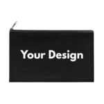 Personalised Zipped Pouch available in Black