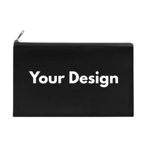 Personalised Zipped Pouch available in Black