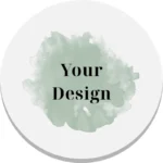 Personalised Ceramic Coaster with full-colour design