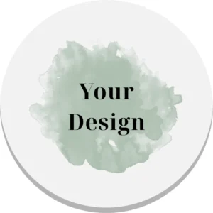 Personalised Ceramic Coaster with full-colour design