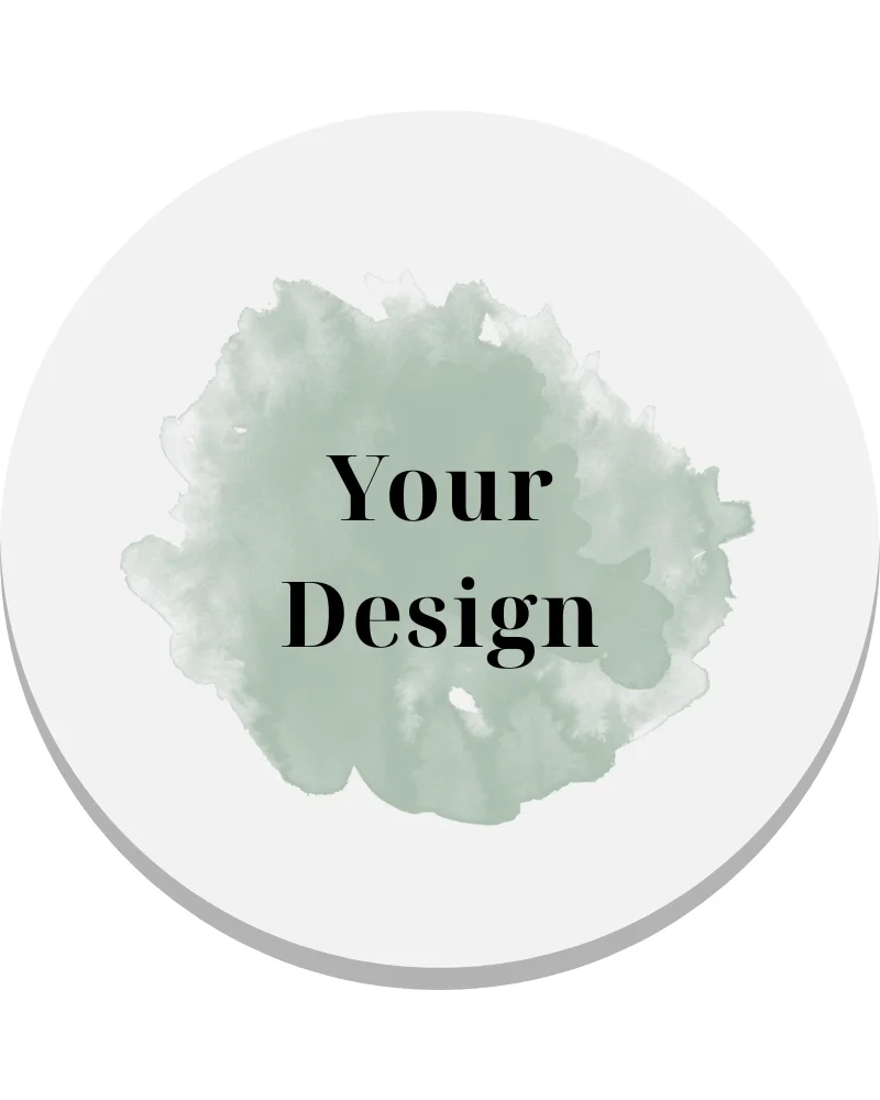 Personalised Ceramic Coaster with full-colour design